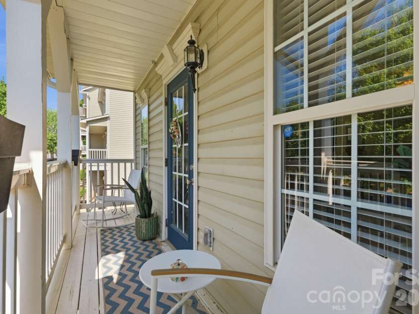 119 Steam Engine Drive, Mooresville, NC 28115.  MLS# CAR4374818, YatesRealty ID 16195. Front Balcony
