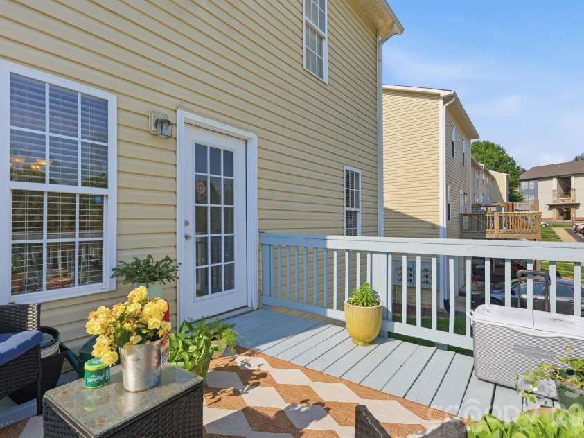 119 Steam Engine Drive, Mooresville, NC 28115.  MLS# CAR4374818, YatesRealty ID 16195. Relax on the Charming Back Deck