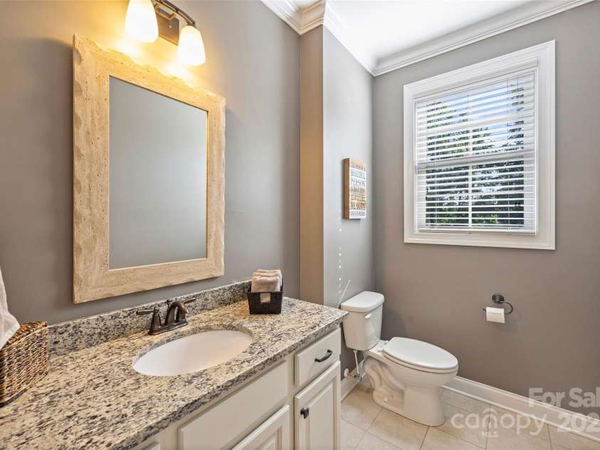 4941 Campobello Drive, Monroe, NC 28110.  MLS# CAR4257643, YatesRealty ID 16195. Half-Bathroom