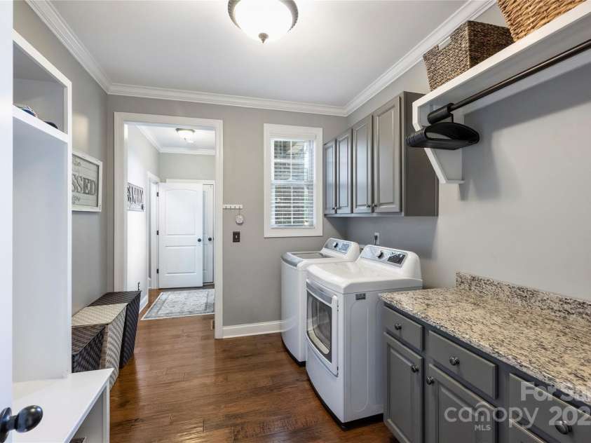4941 Campobello Drive, Monroe, NC 28110.  MLS# CAR4257643, YatesRealty ID 16195. Laundry Room / Mud Room