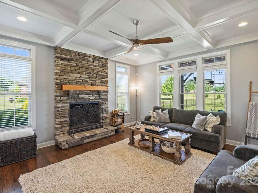 4941 Campobello Drive, Monroe, NC 28110.  MLS# CAR4257643, YatesRealty ID 16195. Living Room