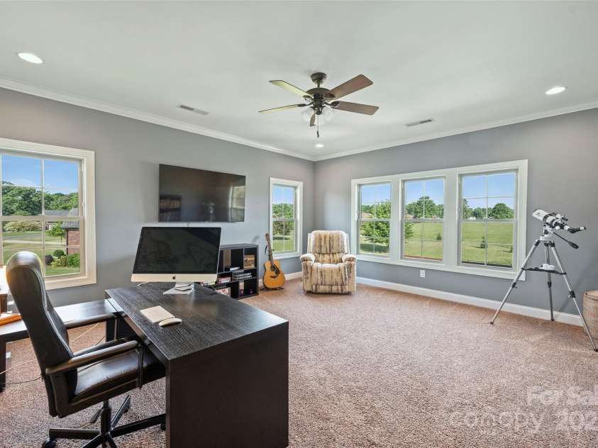 4941 Campobello Drive, Monroe, NC 28110.  MLS# CAR4257643, YatesRealty ID 16195. Office / Flex Room