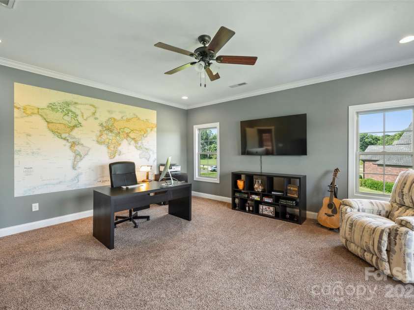 4941 Campobello Drive, Monroe, NC 28110.  MLS# CAR4257643, YatesRealty ID 16195. Office / Flex Room