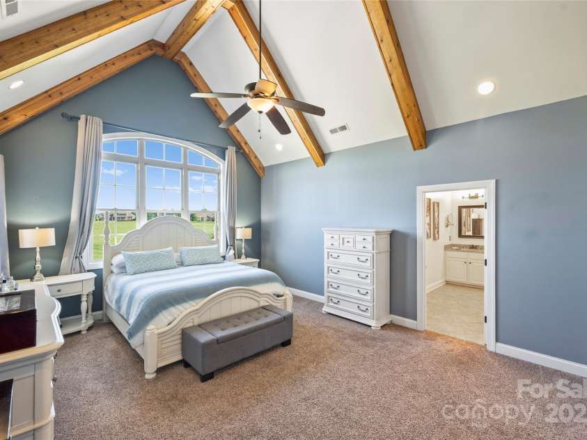 4941 Campobello Drive, Monroe, NC 28110.  MLS# CAR4257643, YatesRealty ID 16195. Primary Bedroom