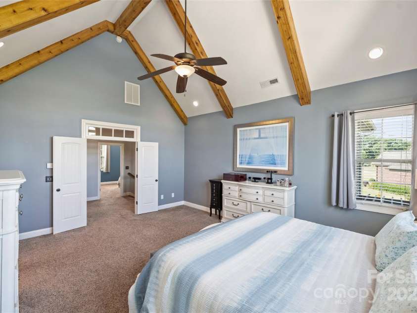 4941 Campobello Drive, Monroe, NC 28110.  MLS# CAR4257643, YatesRealty ID 16195. Primary Bedroom