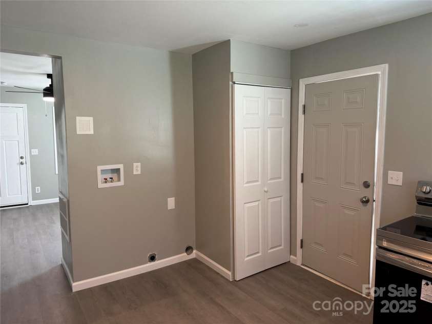 835 & 837 Sikes Mill Road, Monroe, NC 28110.  MLS# CAR4307157, YatesRealty ID 162. 837 Laundry/Kitchend