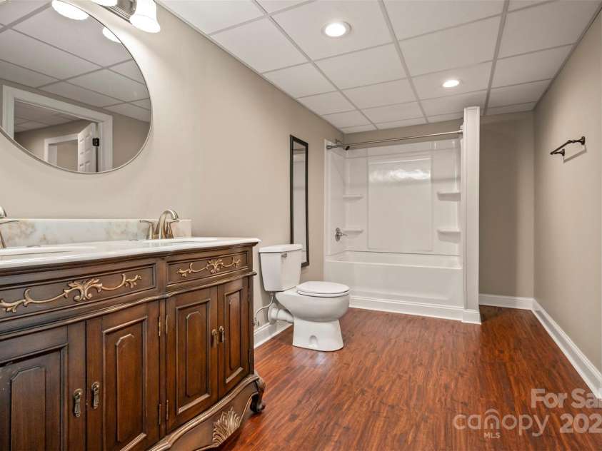 182 Kensington Drive, Forest City, NC 28043.  MLS# CAR4264053, YatesRealty ID 16207. Basement Bath #5