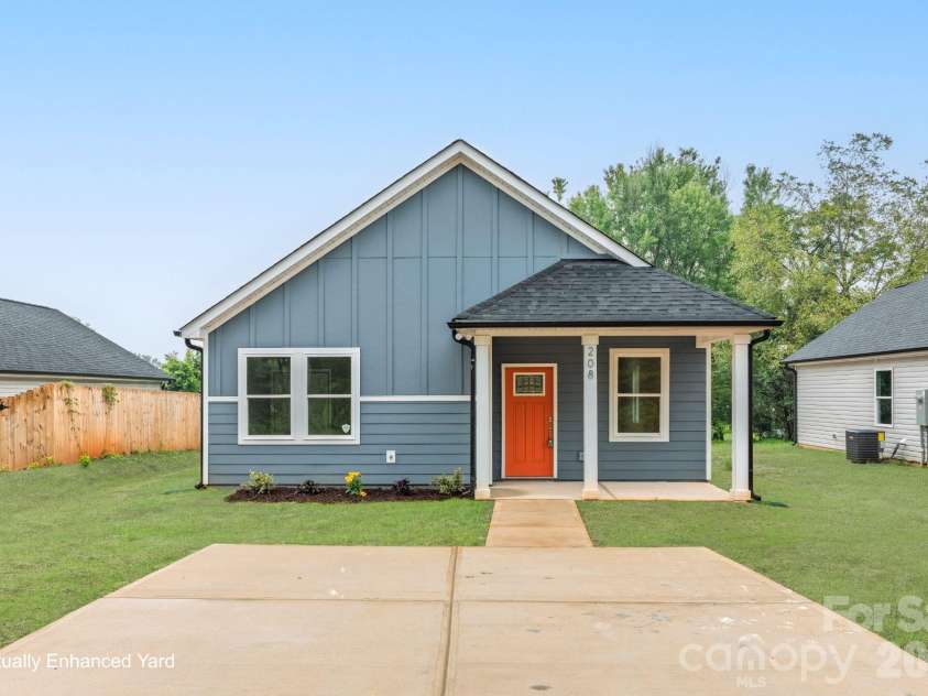 208 Railroad Avenue, East Spencer, NC 28039.  MLS# CAR4331688, YatesRealty ID 16212. 