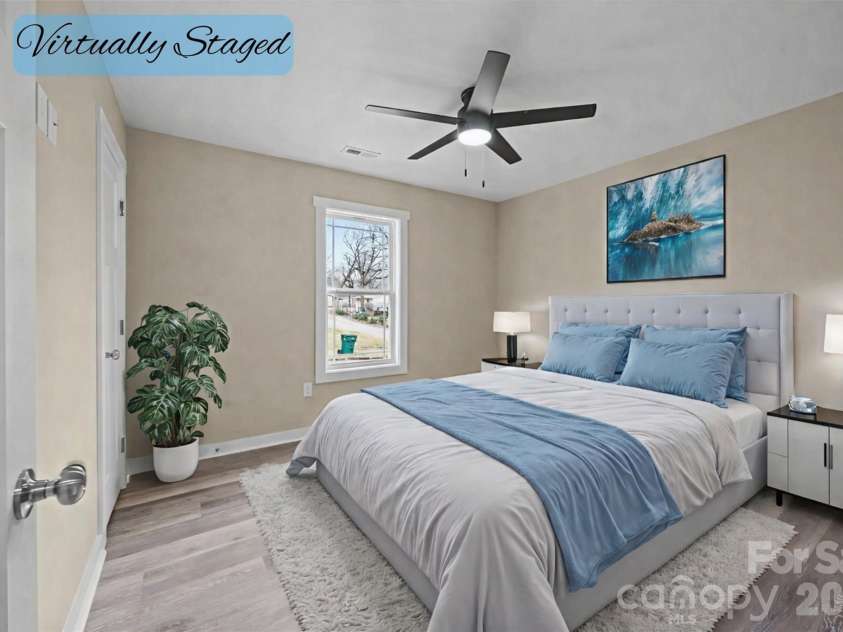 125 Doody Avenue, Norwood, NC 28128.  MLS# CAR4317866, YatesRealty ID 16217. Virtually Staged - Bedroom 3