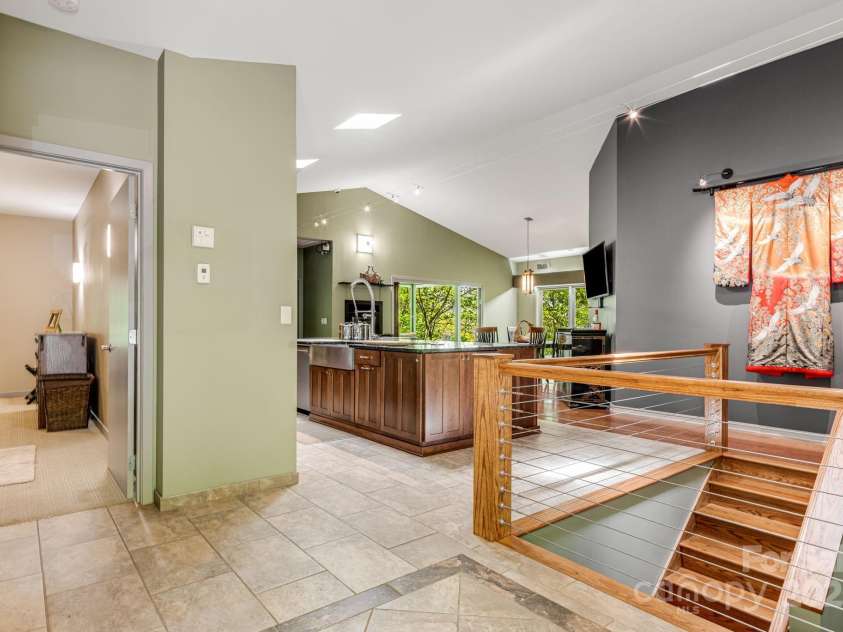 1760 Winding Creek Drive, Waynesville, NC 28786.  MLS# CAR4264715, YatesRealty ID 16223. Entrance view (1)