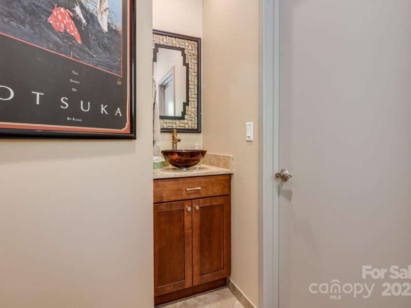 1760 Winding Creek Drive, Waynesville, NC 28786.  MLS# CAR4264715, YatesRealty ID 16223. Half Bath