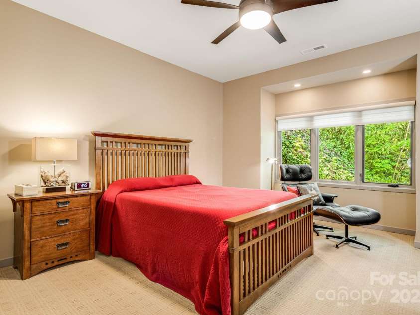 1760 Winding Creek Drive, Waynesville, NC 28786.  MLS# CAR4264715, YatesRealty ID 16223. Primary Bedroom (1)