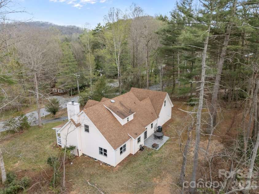1618 Brookside Camp Road, Hendersonville, NC 28792.  MLS# CAR4365657, YatesRealty ID 16231. Aerial View
