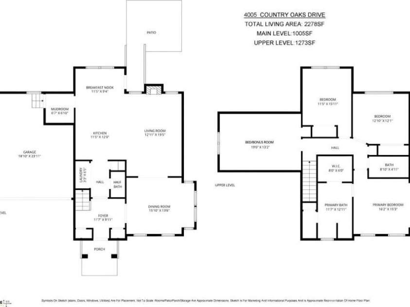 4005 Country Oaks Drive, Waxhaw, NC 28173.  MLS# CAR4354796, YatesRealty ID 16233. 