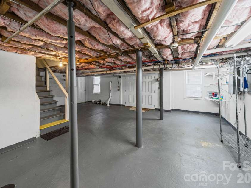 729 Montgomery Avenue, Albemarle, NC 28001.  MLS# CAR4375078, YatesRealty ID 16253. Basement