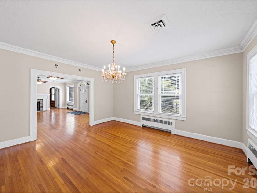 729 Montgomery Avenue, Albemarle, NC 28001.  MLS# CAR4375078, YatesRealty ID 16253. Dining Room