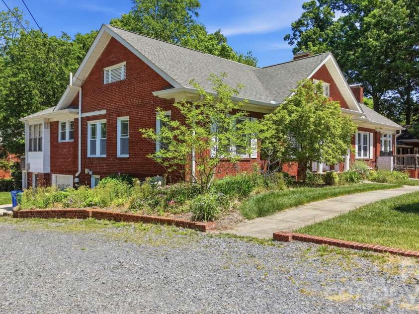 729 Montgomery Avenue, Albemarle, NC 28001.  MLS# CAR4375078, YatesRealty ID 16253. Left Side View