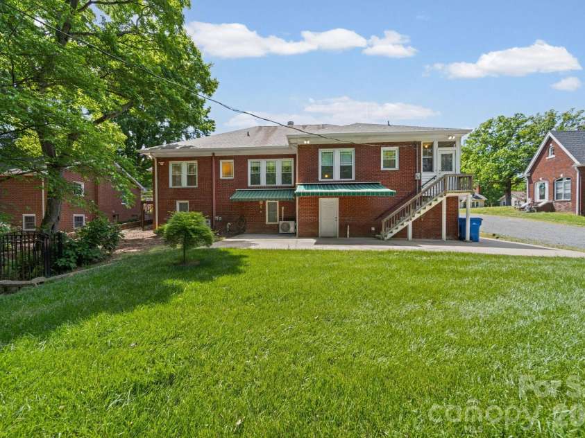 729 Montgomery Avenue, Albemarle, NC 28001.  MLS# CAR4375078, YatesRealty ID 16253. Rearview
