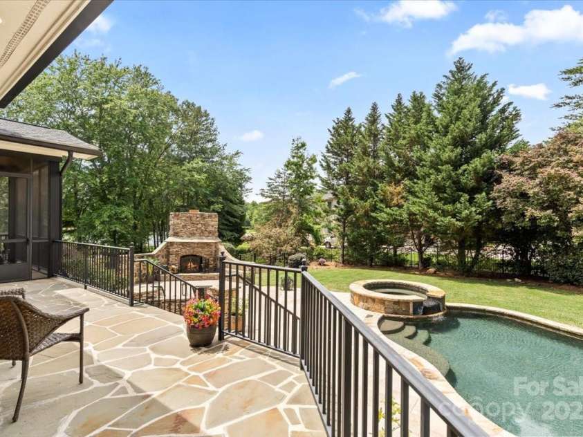 106 Kent Court, Mooresville, NC 28117.  MLS# CAR4262934, YatesRealty ID 16257. Upper and lower patios provide plenty of space to entertain and unwind