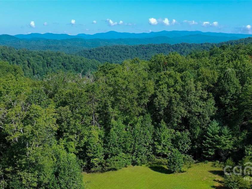 262 Rooster Cove, Brevard, NC 28712.  MLS# CAR4332799, YatesRealty ID 1626. Aerial view from the property
