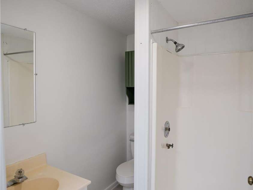 262 Rooster Cove, Brevard, NC 28712.  MLS# CAR4332799, YatesRealty ID 1626. Downstairs bathroom.