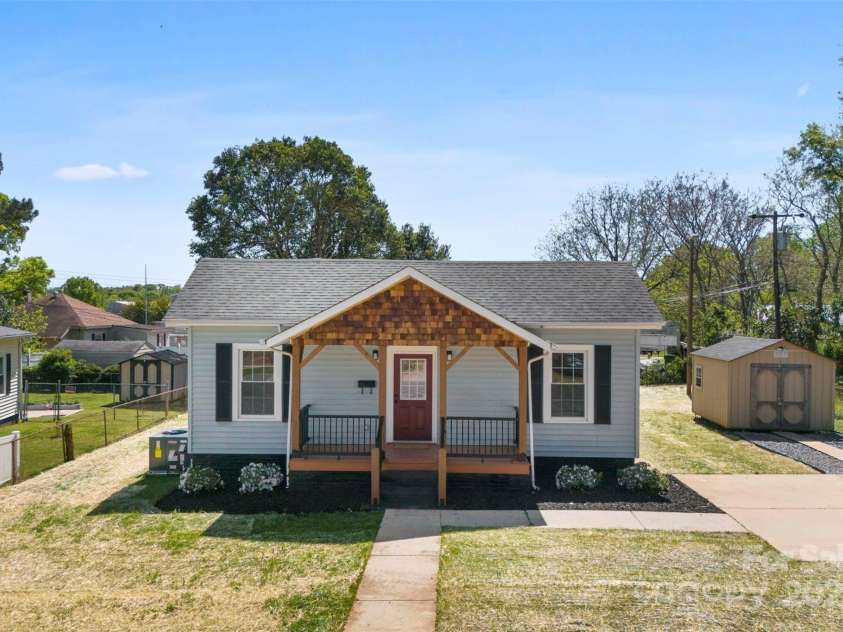 103 Park Avenue, Mount Holly, NC 28120.  MLS# CAR4243483, YatesRealty ID 16261. Wired Shed