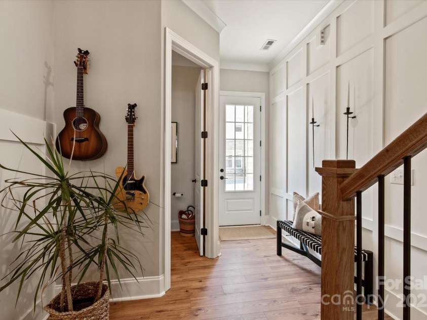 20216 Shaffer Bach Lane, Charlotte, NC 28277.  MLS# CAR4264477, YatesRealty ID 16262. Back Entrance with Natural Light