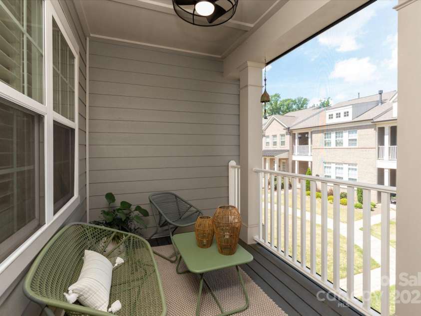 20216 Shaffer Bach Lane, Charlotte, NC 28277.  MLS# CAR4264477, YatesRealty ID 16262. Second Story Screen Porch