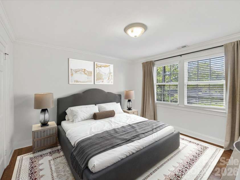 103 Laurel Avenue, Charlotte, NC 28207.  MLS# CAR4369312, YatesRealty ID 16267. Bedroom virtually staged