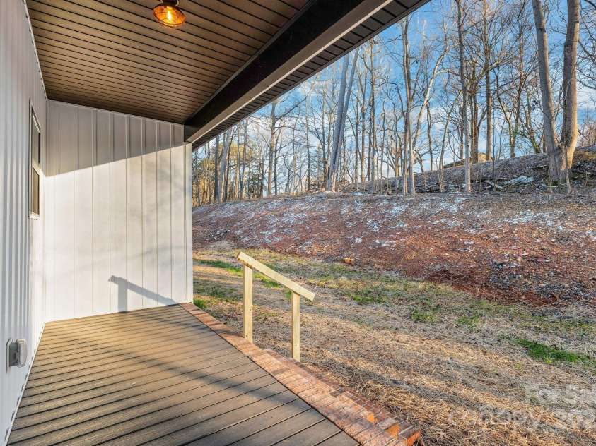 252 Big Lick Road, Stanfield, NC 28163.  MLS# CAR4250112, YatesRealty ID 16268. Back porch