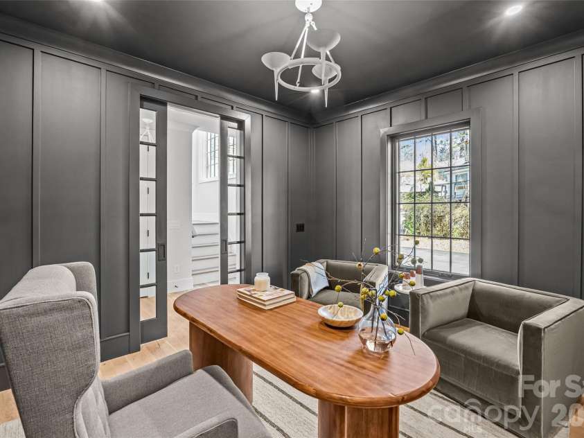 1607 Tippah Park Court, Charlotte, NC 28205.  MLS# CAR4334543, YatesRealty ID 16271. Study/Dining?Flex