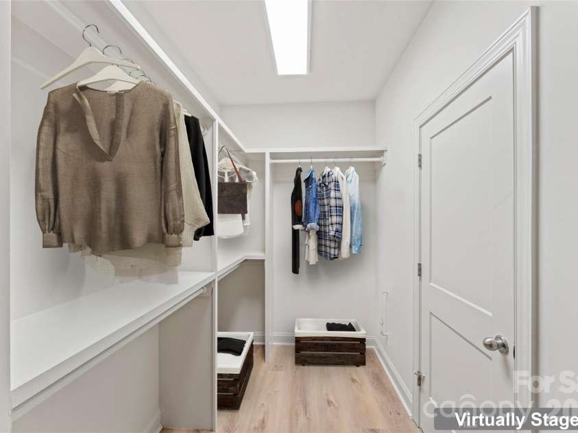 7540 Deer Track Drive, Denver, NC 28037.  MLS# CAR4343994, YatesRealty ID 16276. A closet for both ... I'm lovin this. This bathroom connected closet is larger.