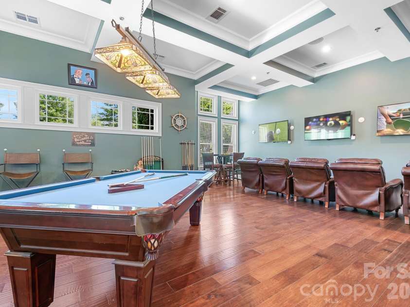12728 Meetinghouse Drive, Cornelius, NC 28031.  MLS# CAR4361291, YatesRealty ID 16284. Billiards