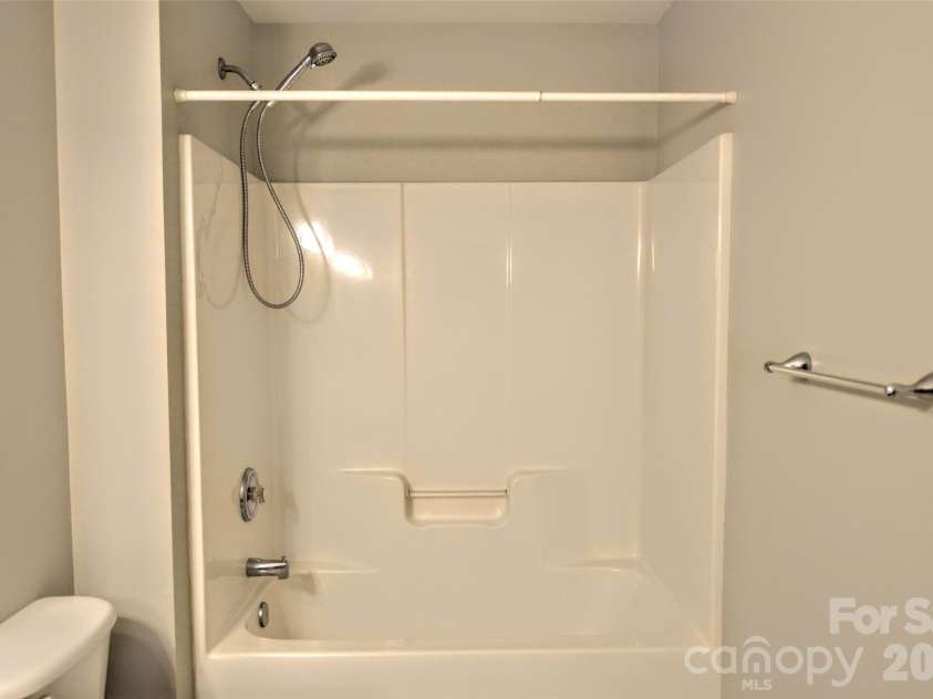 2035 Hollyhedge Lane, Indian Trail, NC 28079.  MLS# CAR4374554, YatesRealty ID 16289. Secobd bath has shower tub combo