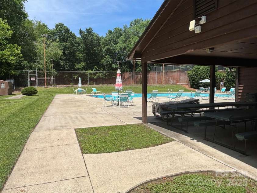 550 Camrose Circle, Concord, NC 28025.  MLS# CAR4265489, YatesRealty ID 16290. Pool Area