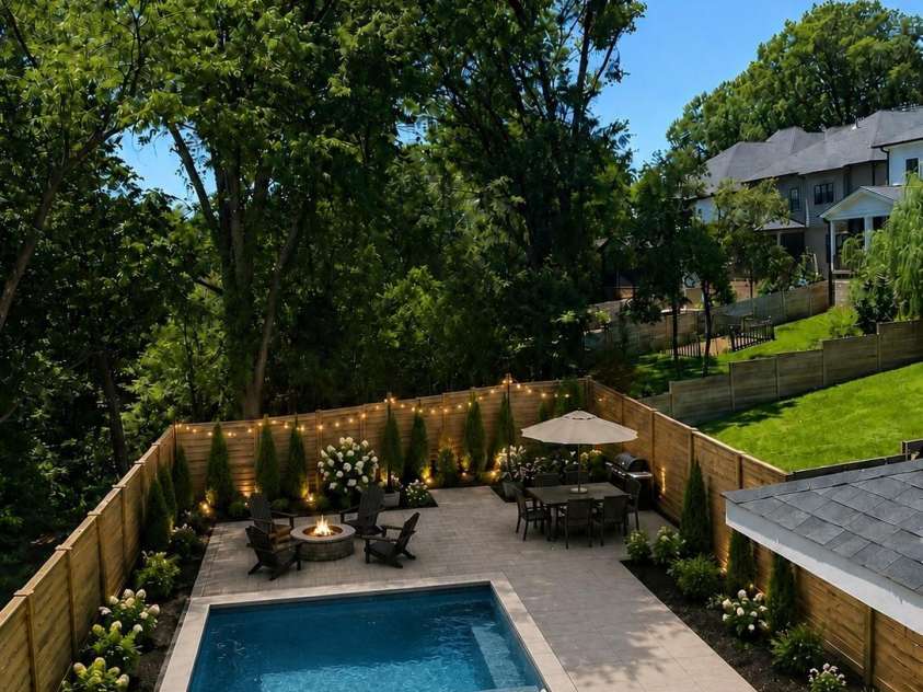 1412 Kennon Street, Charlotte, NC 28205.  MLS# CAR4370379, YatesRealty ID 16295. Representative photo with pool