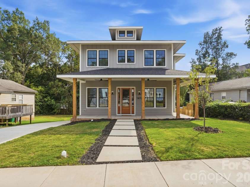 1412 Kennon Street, Charlotte, NC 28205.  MLS# CAR4425870, YatesRealty ID 16295. 