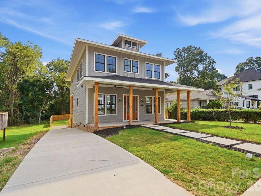 1412 Kennon Street, Charlotte, NC 28205.  MLS# CAR4425870, YatesRealty ID 16295. 