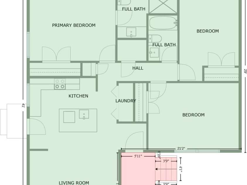 4042 Uppergate Lane, Charlotte, NC 28215.  MLS# CAR4256401, YatesRealty ID 16297. 