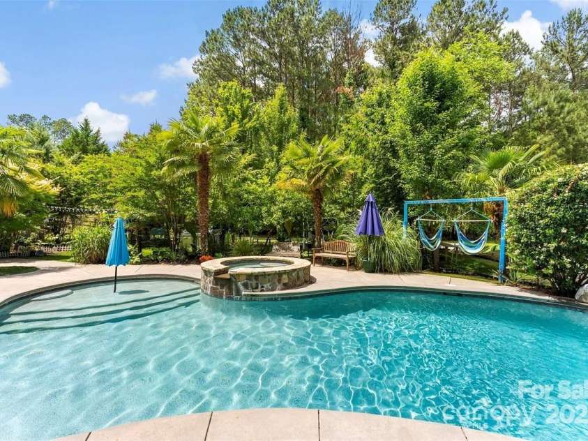 5418 Commodore Place, Clover, SC 29710.  MLS# CAR4329218, YatesRealty ID 1630. Pool in the summer