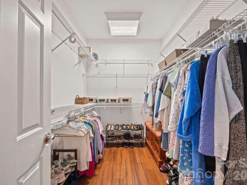 17426 Springwinds Drive, Cornelius, NC 28031.  MLS# CAR4333275, YatesRealty ID 16307. Large walk in closet in PRmary BR