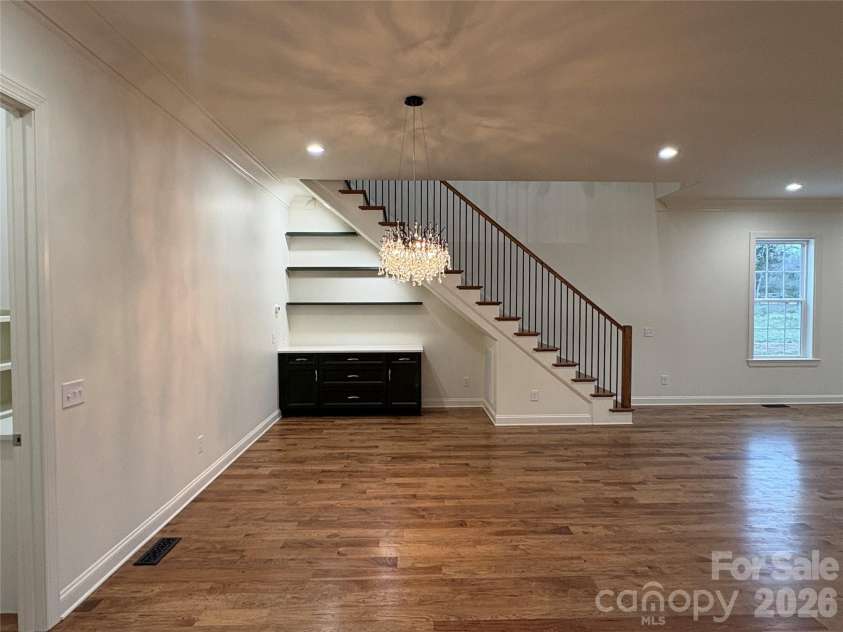 7217 Tesh Road, Monroe, NC 28110.  MLS# CAR4263981, YatesRealty ID 16313. Dining and bar area