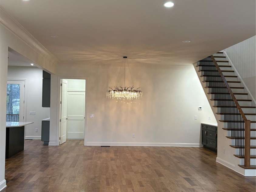 7217 Tesh Road, Monroe, NC 28110.  MLS# CAR4263981, YatesRealty ID 16313. View of dining area