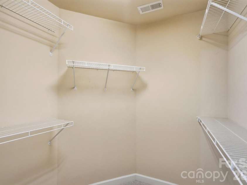 5518 Prosperity View Drive, Charlotte, NC 28269.  MLS# CAR4431968, YatesRealty ID 16323. Master closet
