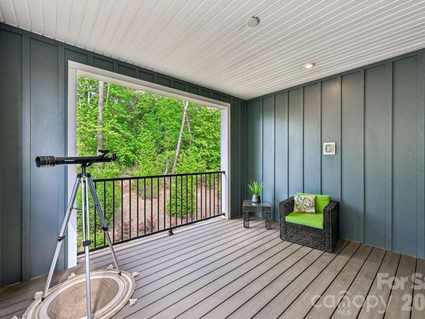957 Portrush Lane, Tega Cay, SC 29708.  MLS# CAR4405382, YatesRealty ID 16329. Covered porch off the kitchen