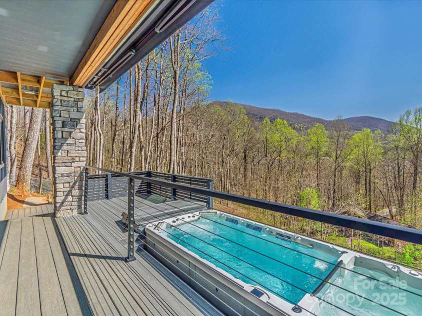 75 Ladyslipper Lane, Waynesville, NC 28786.  MLS# CAR4241976, YatesRealty ID 16337. SwimSpa included with the home!