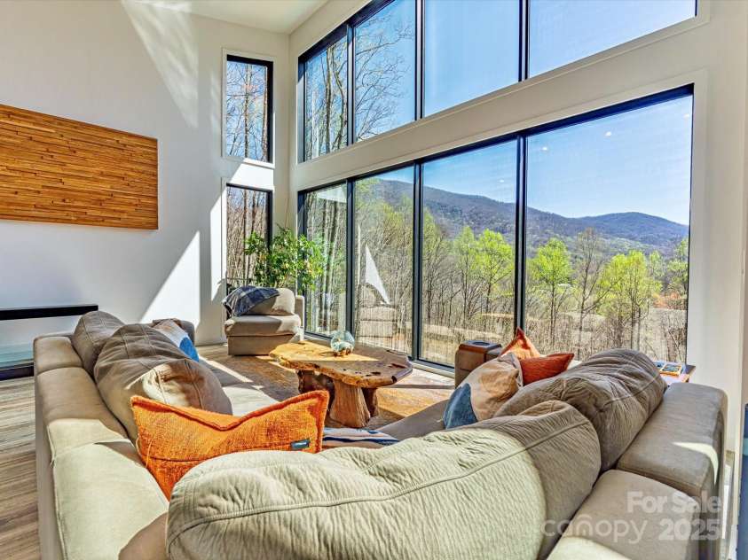 75 Ladyslipper Lane, Waynesville, NC 28786.  MLS# CAR4241976, YatesRealty ID 16337. Year-round mountain views