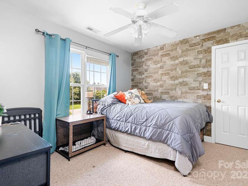 9000 Petunia Court, Gastonia, NC 28056.  MLS# CAR4258452, YatesRealty ID 16347. Bedroom 3