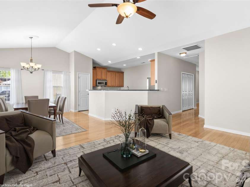 8711 Westwind Point Drive, Cornelius, NC 28031.  MLS# CAR4367141, YatesRealty ID 16348. Virtually Staged