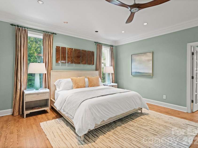 4501 Oglukian Road, Charlotte, NC 28226.  MLS# CAR4354683, YatesRealty ID 16356. Primary Bedroom 